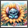 Stitch Disney-11CT Stamped Cross Stitch 40*40cm tapestrymarket