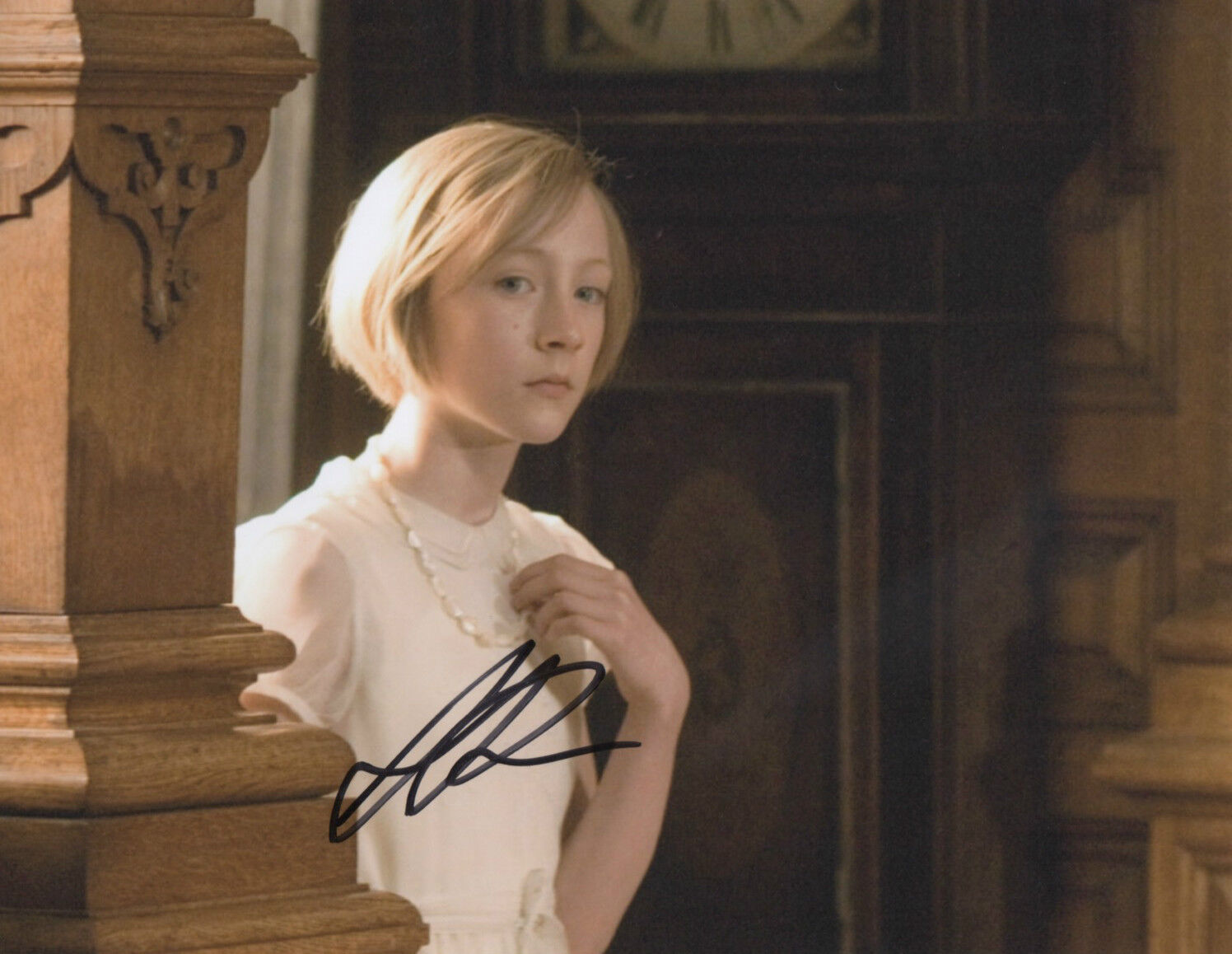 GFA Atonement Movie * SAOIRSE RONAN * Signed 8x10 Photo Poster painting S3 PROOF COA