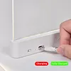 Book Light Rechargeable Clear LED Flat Reading Light with 3 Colors & Timer Dimmable Panel Plate Lamp Funny Gifts for Readers Kids Women Men