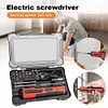 Electric Screwdriver Set LED Light Automatic Screwdriver for Furniture Gaming PC