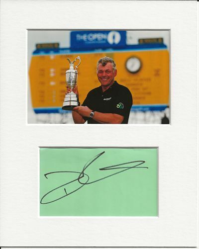 Darren Clarke golf genuine authentic autograph signature and Photo Poster painting AFTAL COA