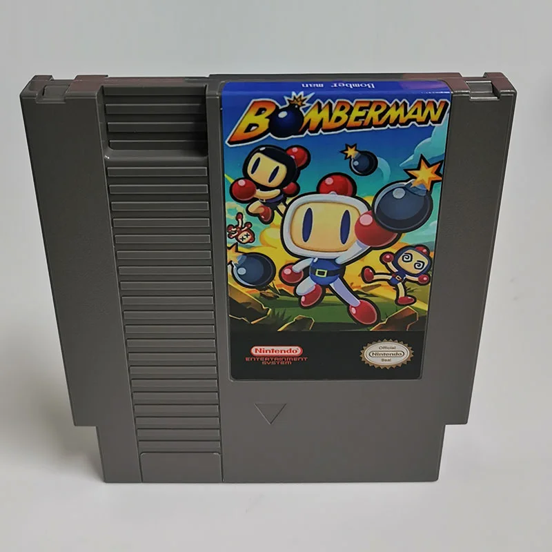 Bomberman For Nintendo NES - 8 Bit Game Cartridge