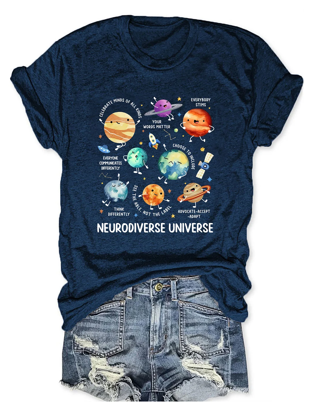 Space Neurodiversity T-shirt