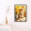 uk.everydayedeals (Limited Stock)Diamond Painting - Full Round - Cat Looking at Painting(40*60cm)