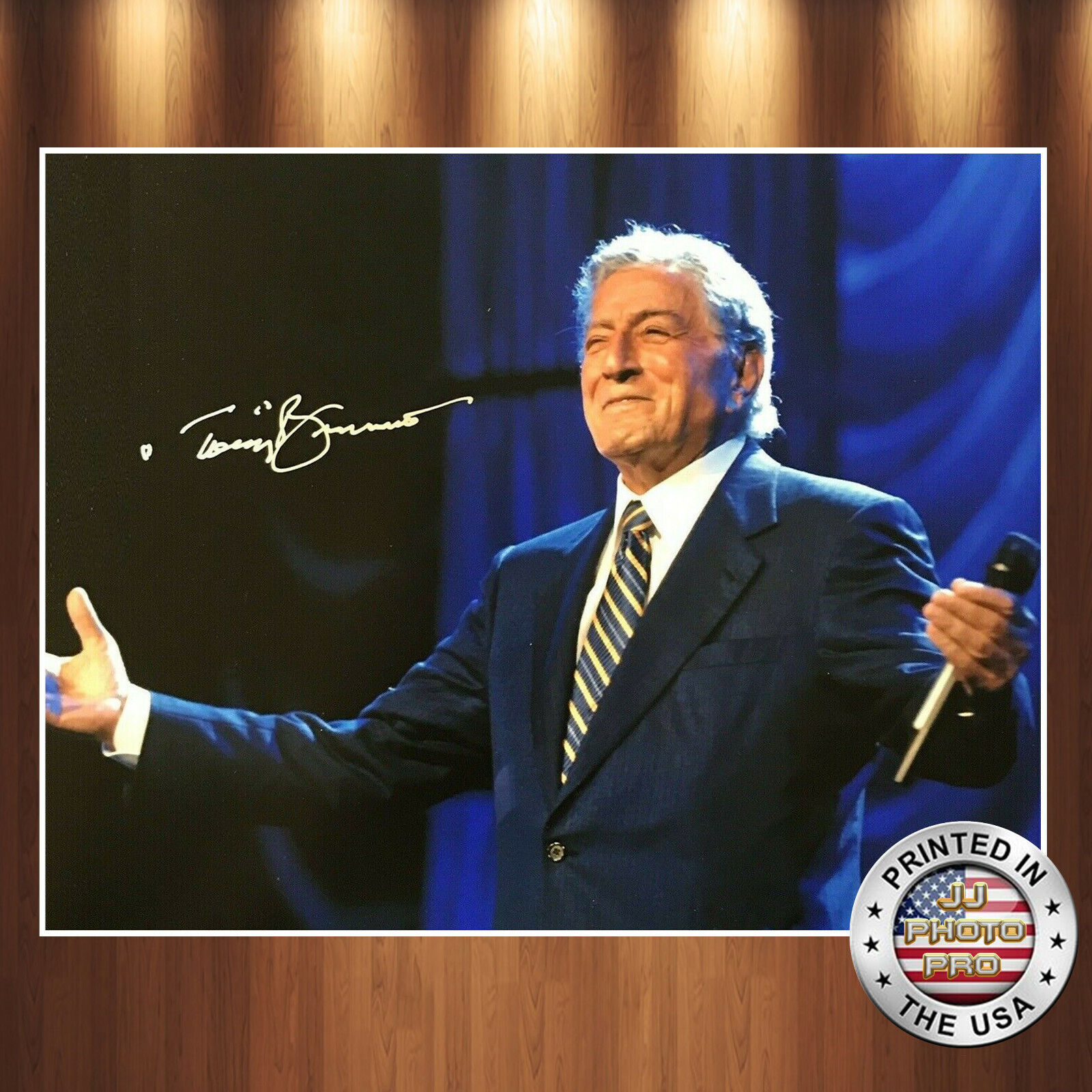 Tony Bennett Autographed Signed 8x10 Photo Poster painting REPRINT