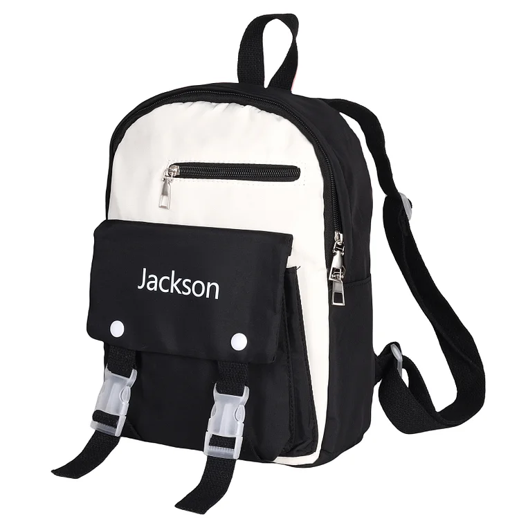 Personalized Nylon Polyester Children's Customized Name School Bag Travel Bag For Children