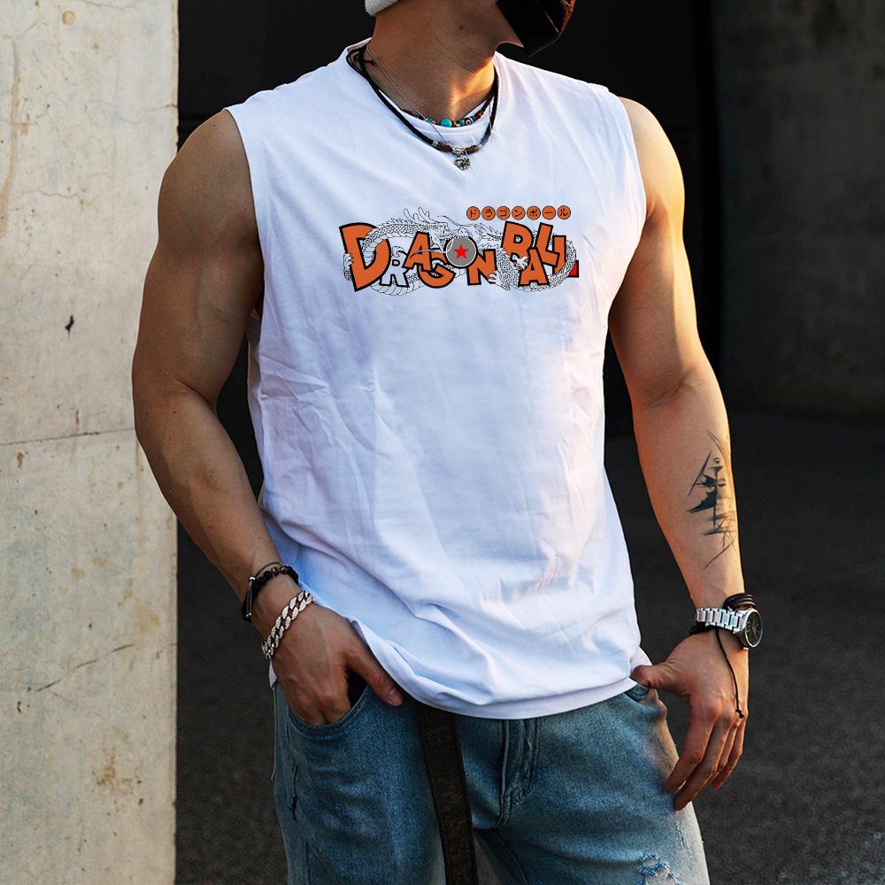 Unisex DB Goku Classic Printed Tank Top