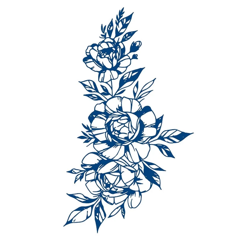 GH1-50 Herbal Juice Tattoo Sticker Semi-permanent Men and Women Long-lasting Waterproof Sweat Plant Juice Tattoo Sticker