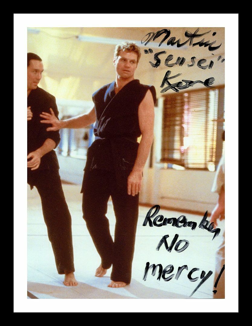 Martin Kove - The Karate Kid III Autographed Signed & Framed Photo Poster painting 1