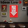 Beer Pong Champ - Metal Tin Signs(8*12Inch/12*16Inch) - Bar