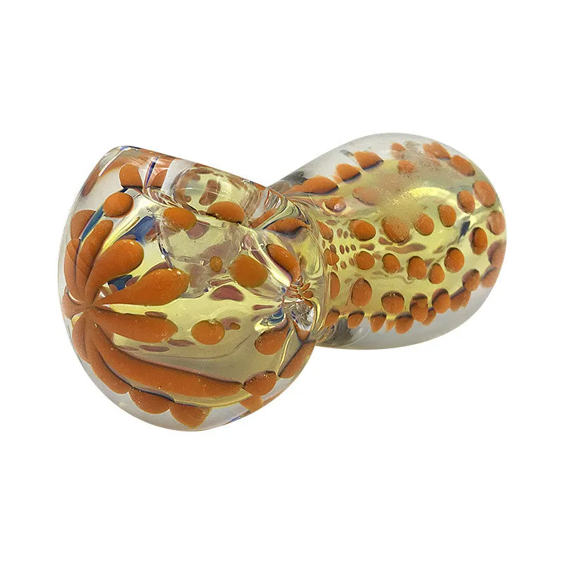 Colorful Tobacco Spoon Hand Pipes Hookah Glass Smoking Pipe