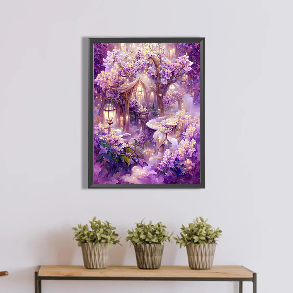 Partial AB Diamond Painting - Full Square Drill -Dreamland(Canvas|35*45cm)