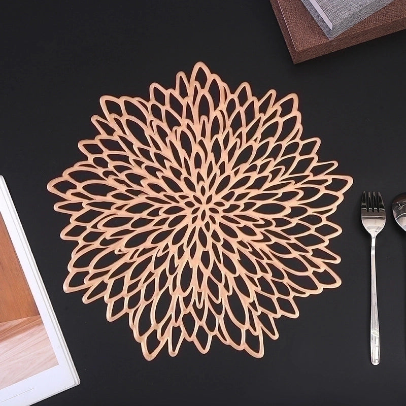 Vacation Solid Color Pvc Placemat 1 Piece