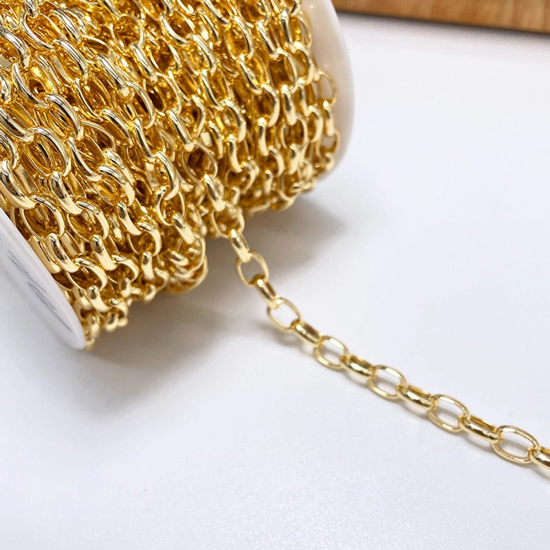 1 M Copper Belcher Chain 1 M Jewelry Accessories Chain