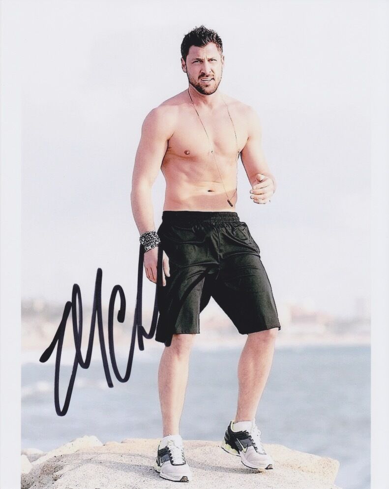 Maksim Chmerkovskiy (Dancing with the Stars) signed authentic 8x10 Photo Poster painting COA