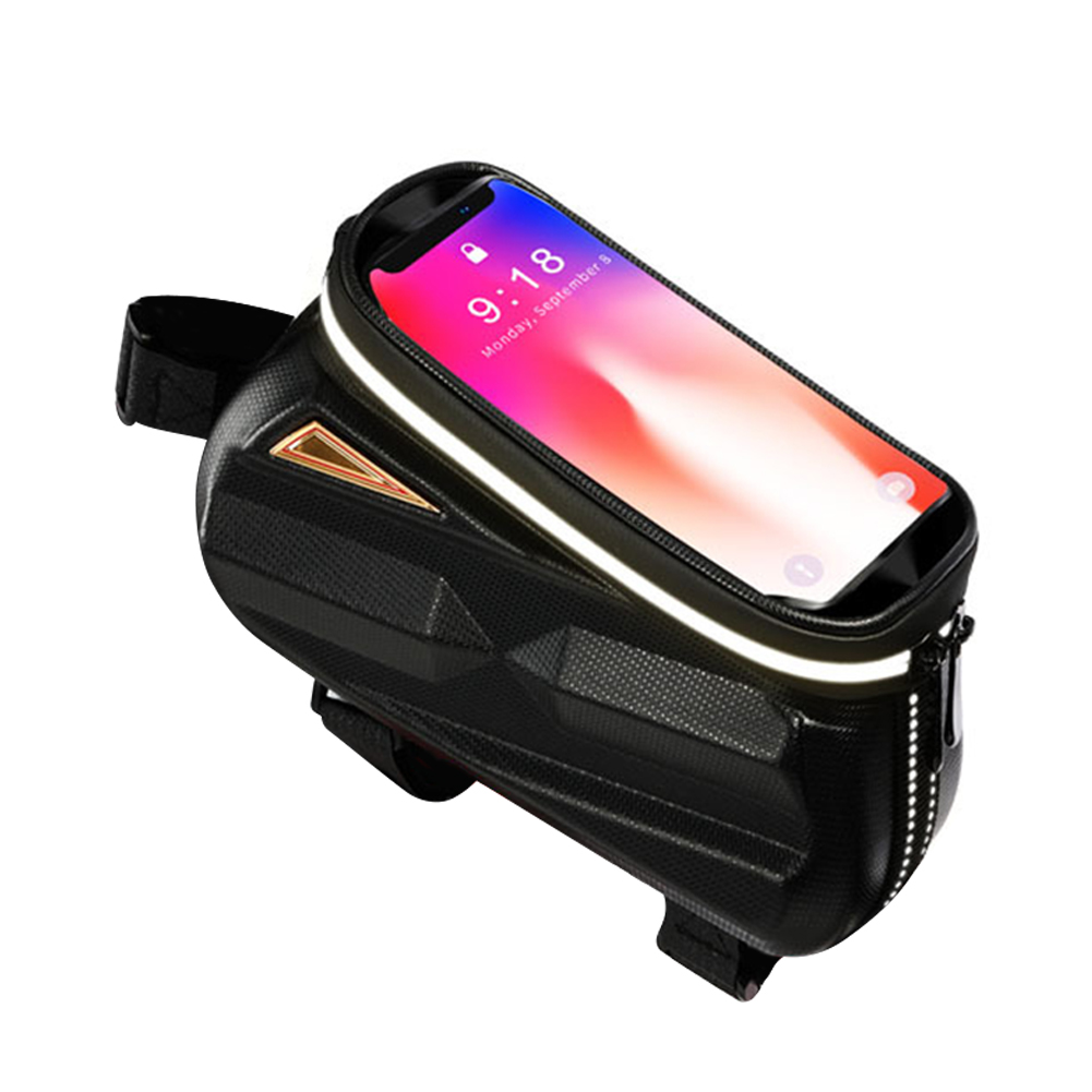 

Mountain Bike Bag Frame Front Top Tube Waterproof Touchscreen Phone Case, 501 Original