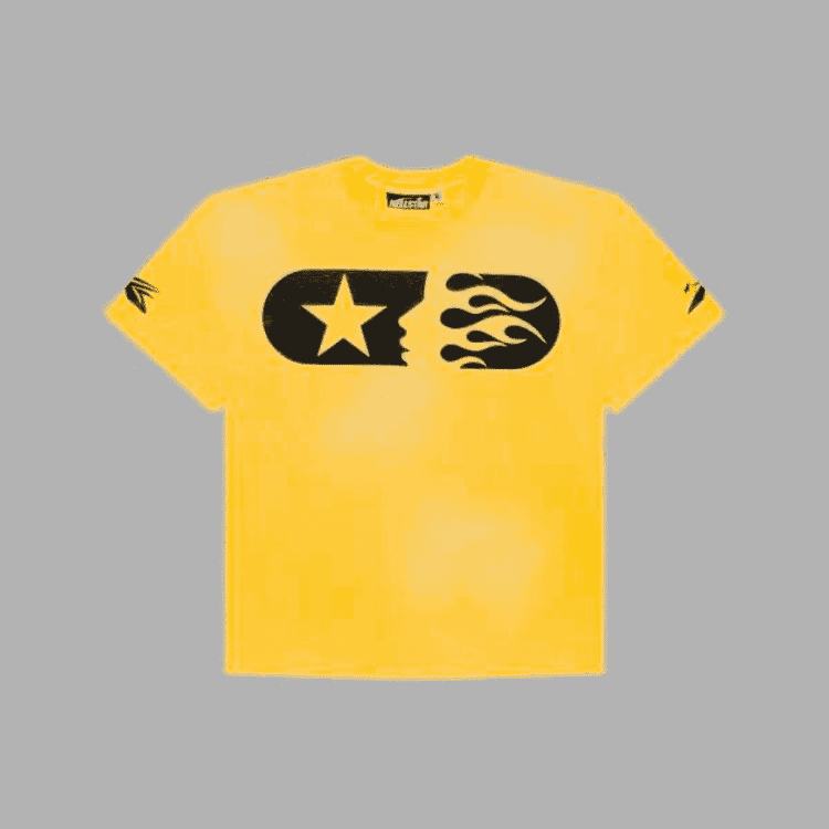 Fashion Personalized Hellstar Print Oversized T-Shirt