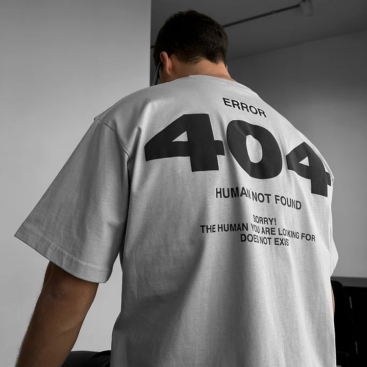 Oversize 404 T-shirt