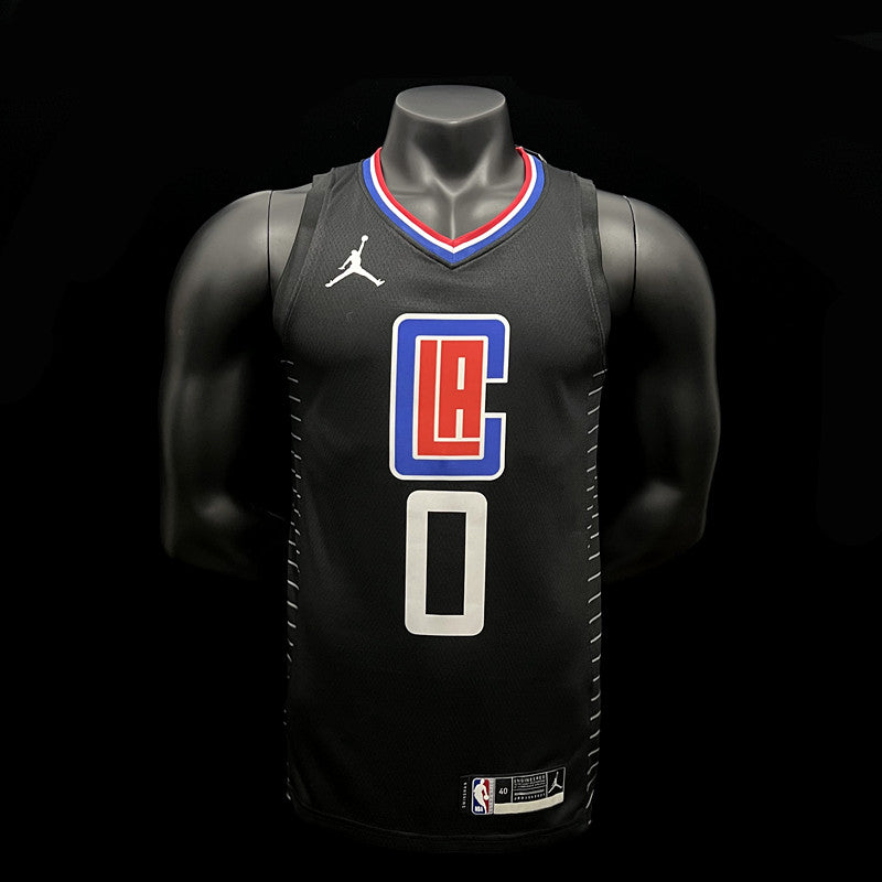 Maillot Los Angeles Clippers 0 WESTBROOK NBA Basket Maillot De Fou, site maillot de foot pas cher