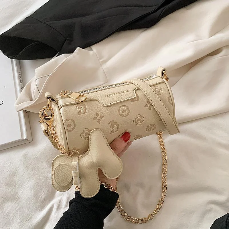 Chain messenger bag foreign style single shoulder cylinder women's bag
