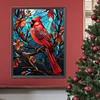 Diamond Painting-DIY Full Round Drill Stained Glass Bird