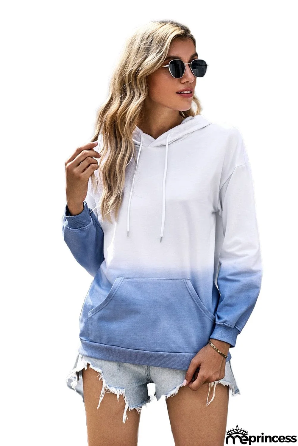 Gradient Long Sleeve Hoodie