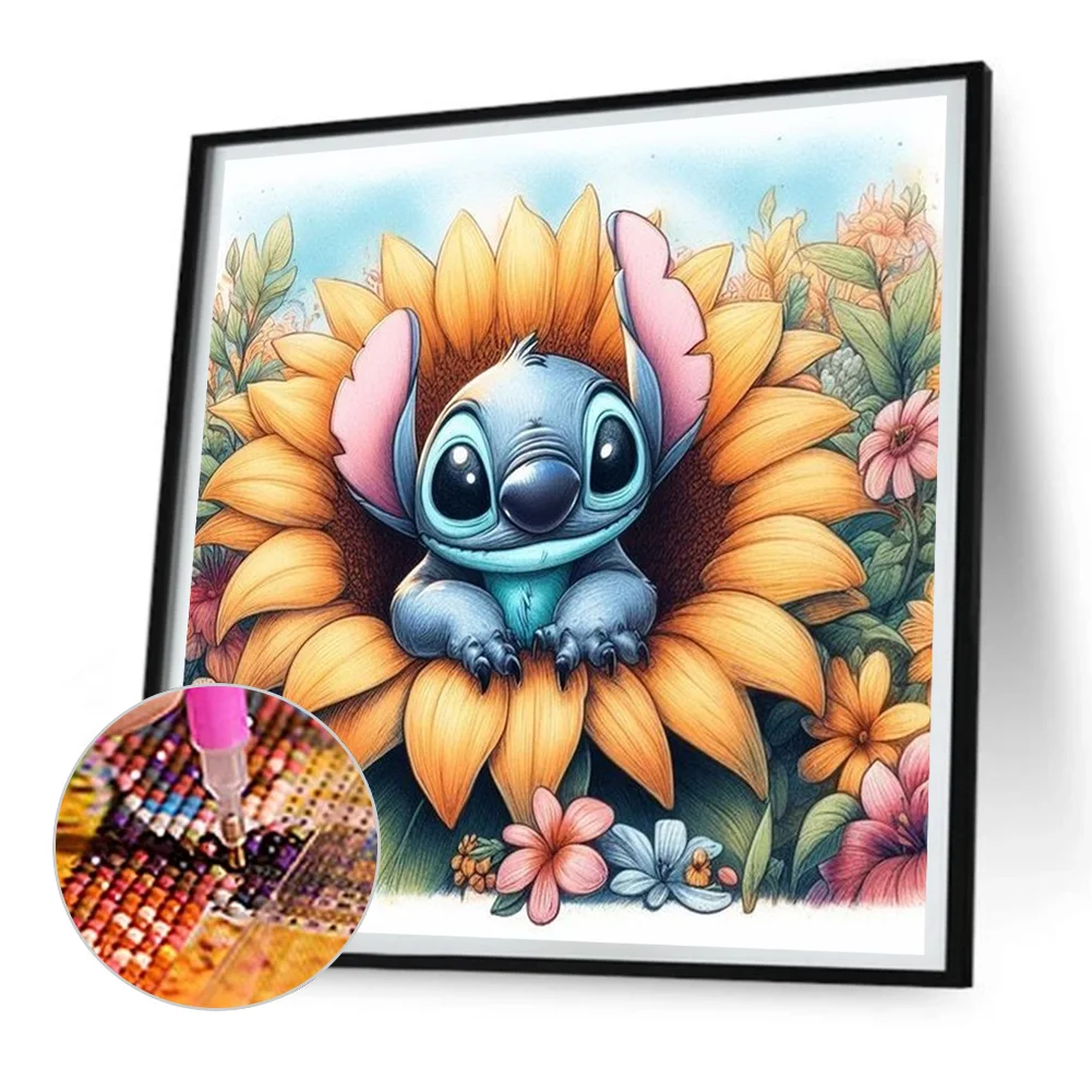 Diamond Painting - Full Round Drill - Stitch(Canvas|30*30cm)