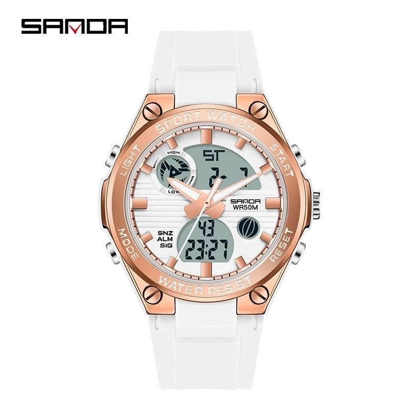 Modern Style Solid Color Electronic Men’s Watches