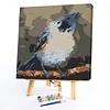 Framed Bird On The Branche-Paint by Numbers Acrylic Painting 20*20CM