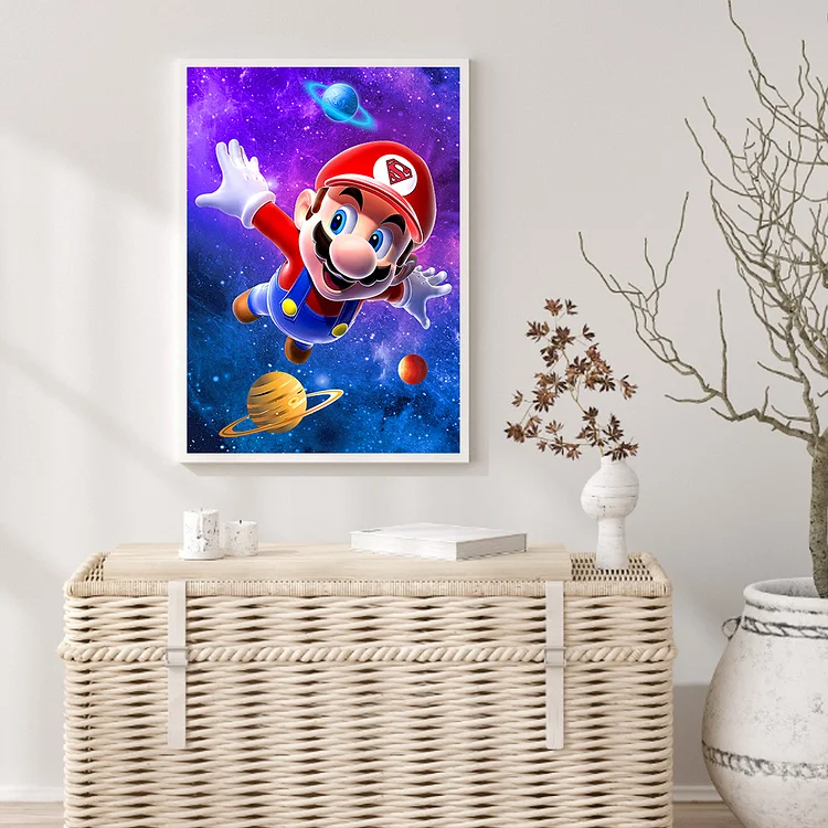 Ready made diamond art painting - Paper Mario, Hobbies & Toys, Stationery &  Craft, Art & Prints on Carousell
