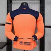 Joyfball 2025/2026 Player Version Long Sleeve Barcelona Third Away Football Jersey 1:1 Thai Quality（The player version jersey is a bit tight, please pay attention to the size selection）