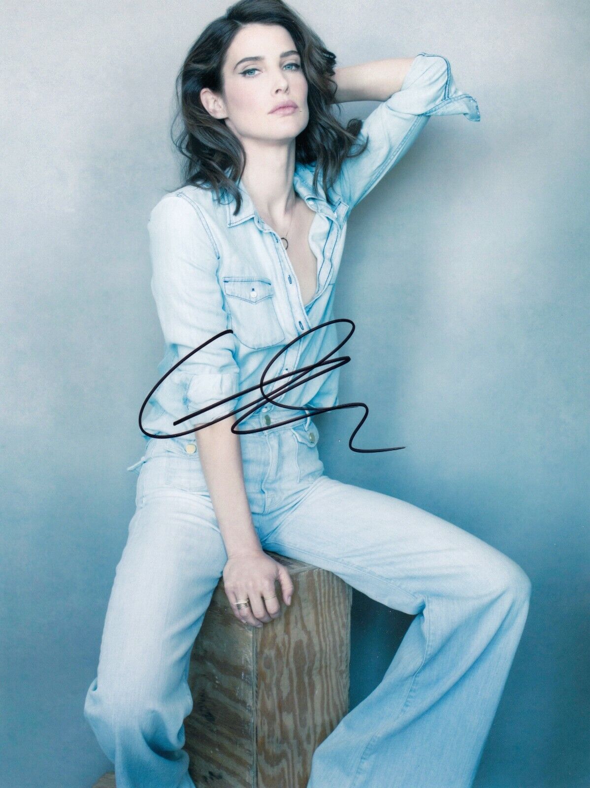 Cobie Smulders Signed Auto 8 x 10 Photo Poster paintinggraph