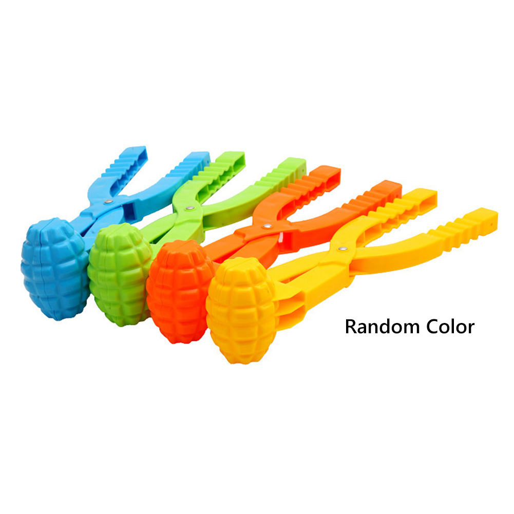 

Plastic Snowball Maker Clip Kids Snow Sand Ball Mold Children Toys, 501 Original