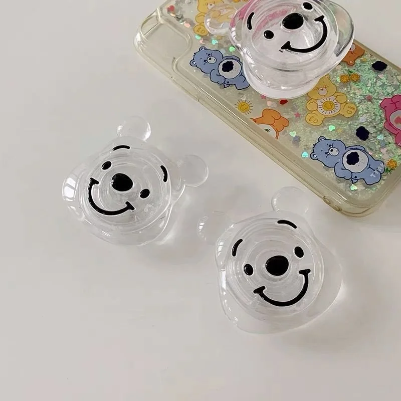 Cartoon Bear Transparent Bracket