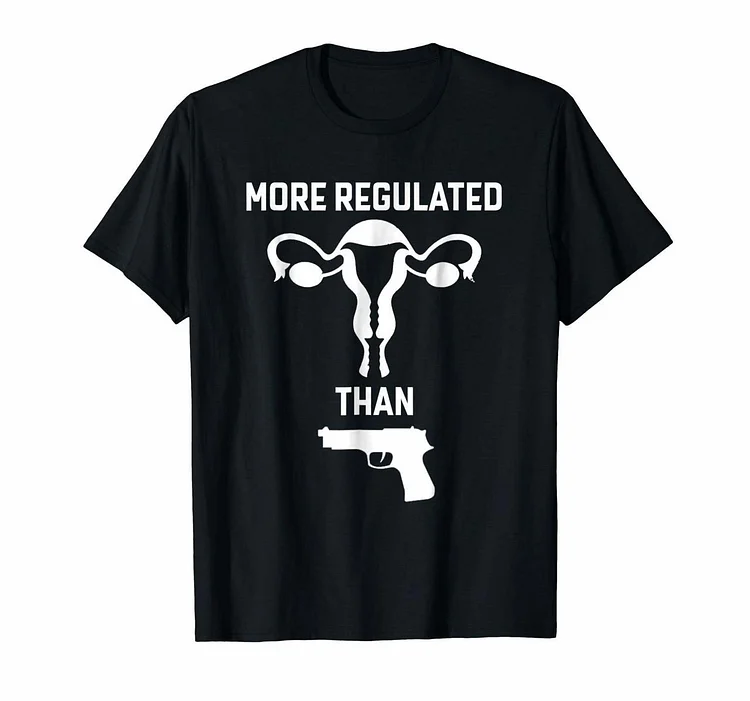 Uterus More Regulated Than Gun T Shirt Gift For Women Men - Heather Prints Shirts