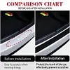 Car Trunk Door Sill Plate Protector Anti-Scratch Rear Bumper Guard Car Styling