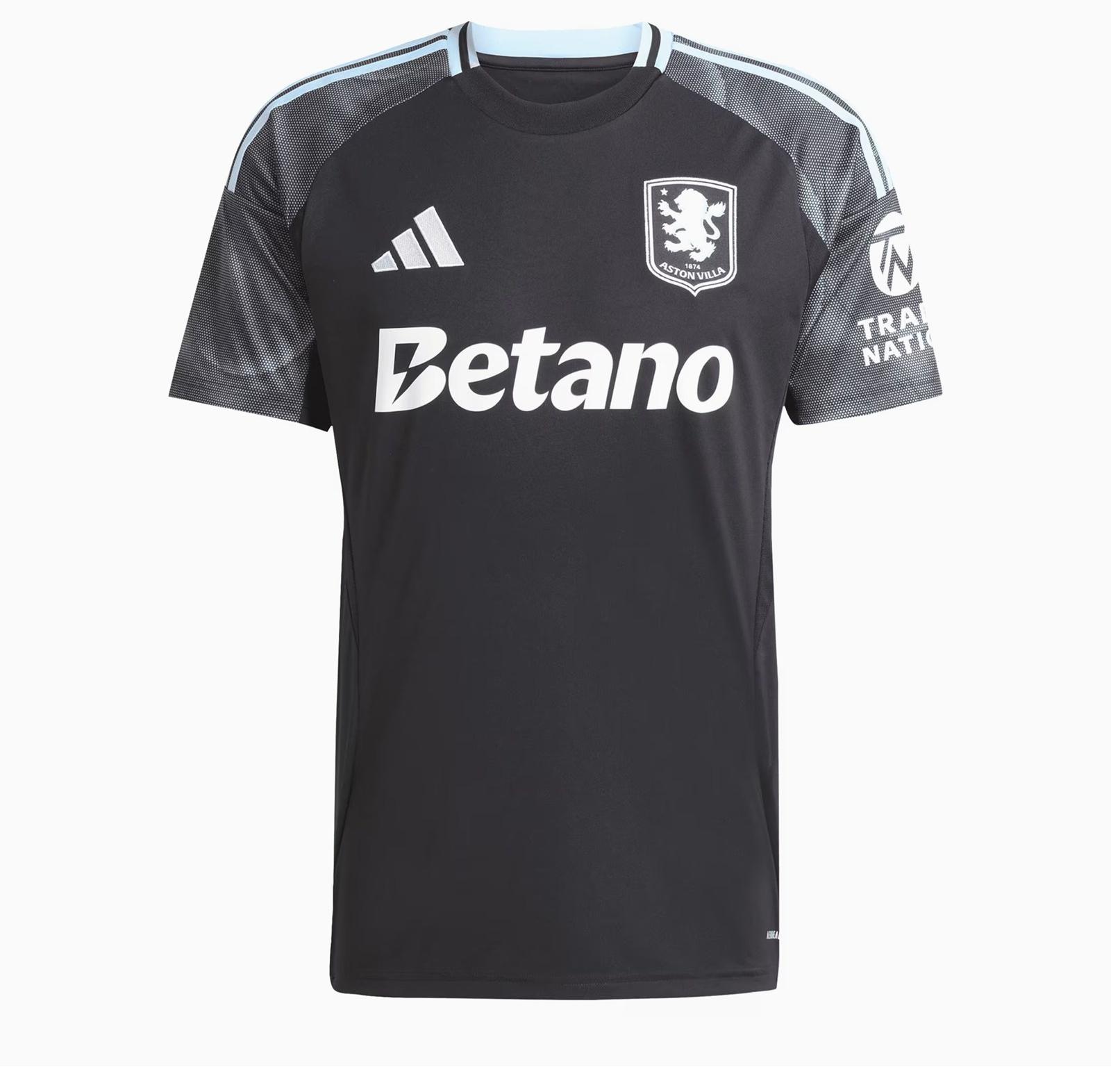 2025/2026 Aston Villa Away Football Shirt