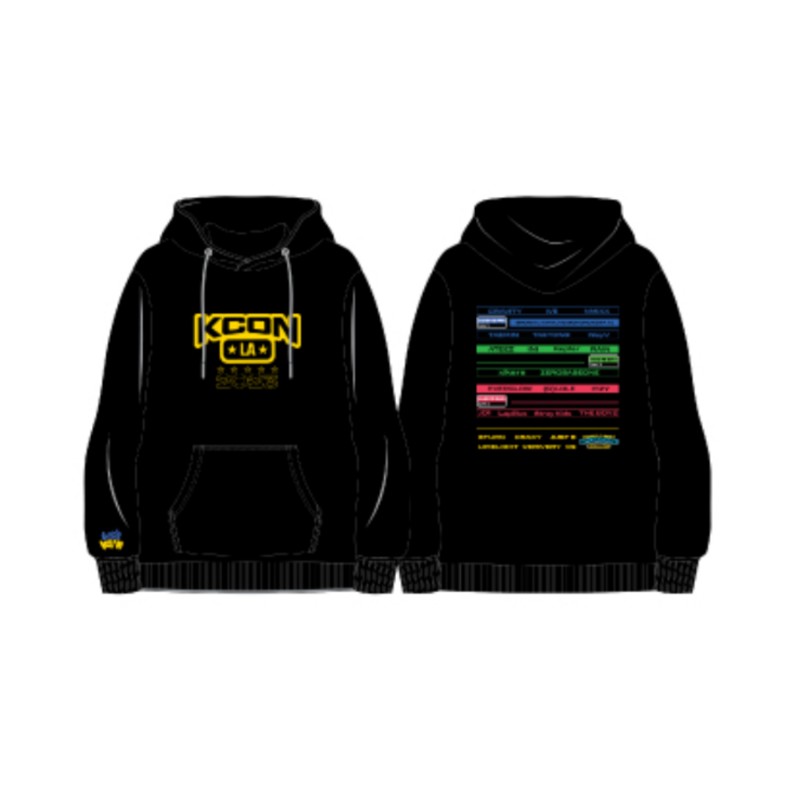 KPOP LA 2023 Music Festival Logo Lineup Hoodie