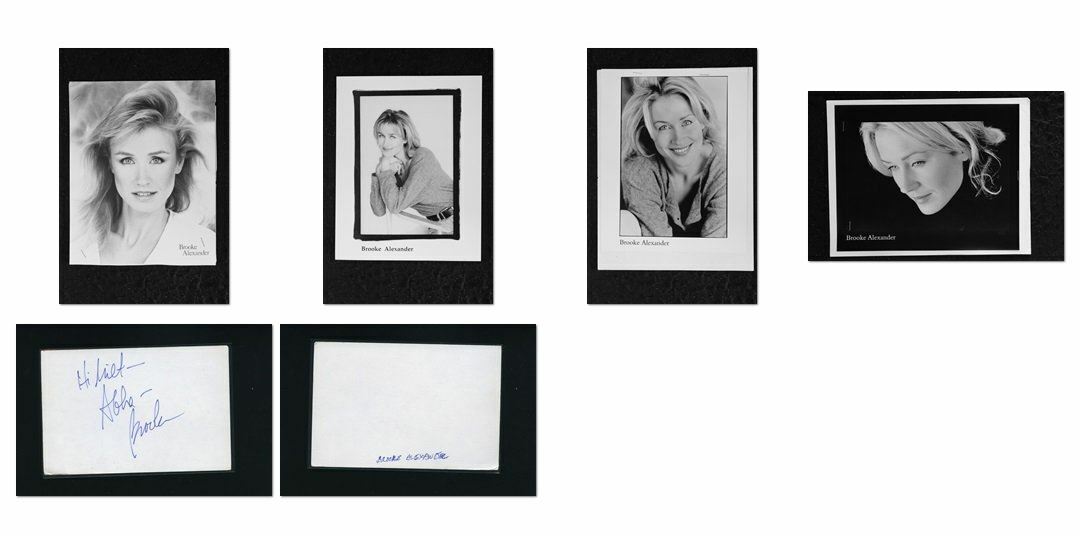 Brooke Alexander - Signed Autograph and Headshot Photo Poster painting set - One Life to Live