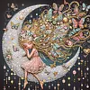 (Multi-Style)Elf Girl-Partial Special Shaped Diamond Painting 30*30CM