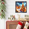 Christmas House - Diamond Painting - Partial Special Shaped Drill(Canvas|30*30cm)