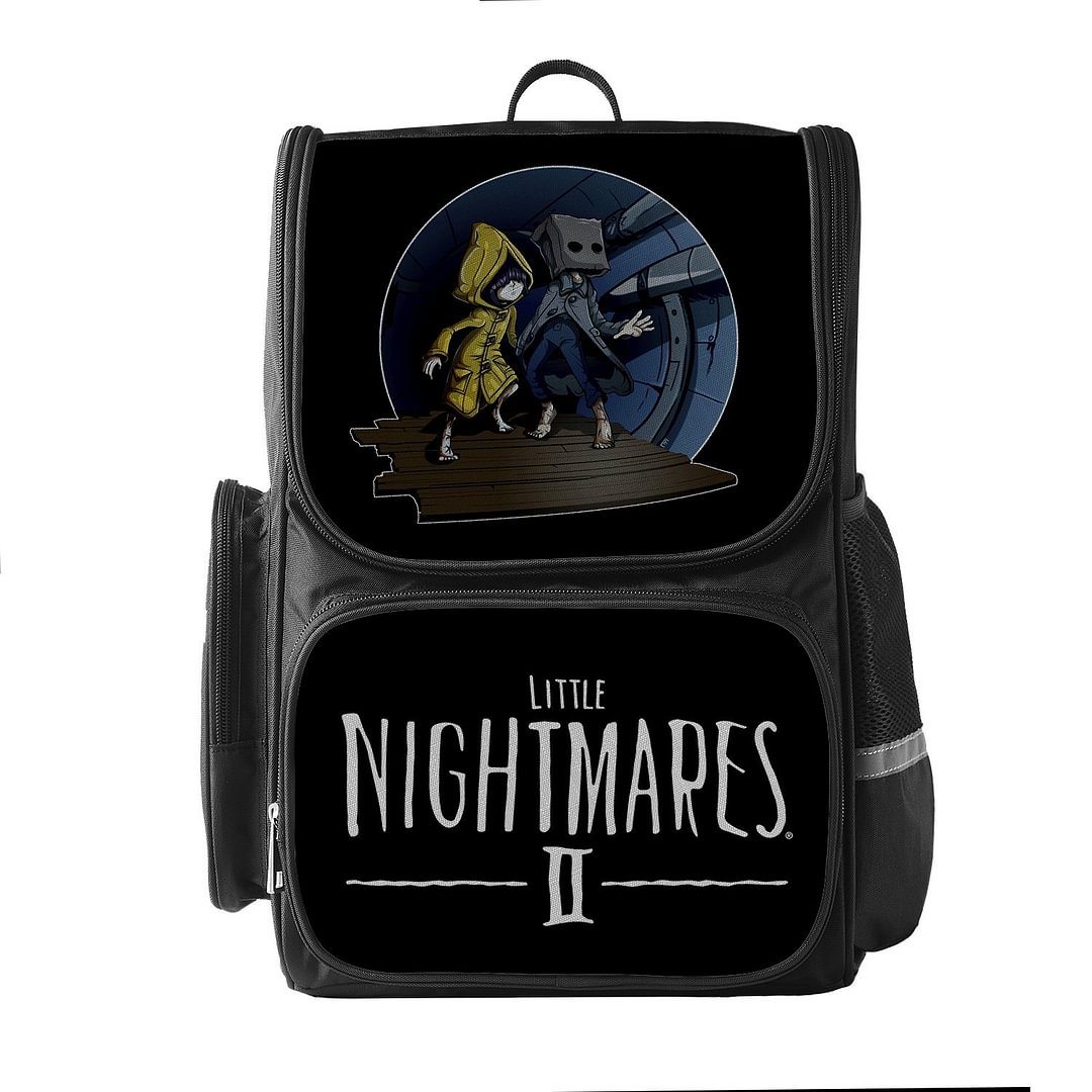 Little nightmares 2 Backpack Large Capacity Lightweight Outdoor Use Boys Girls Holiday
