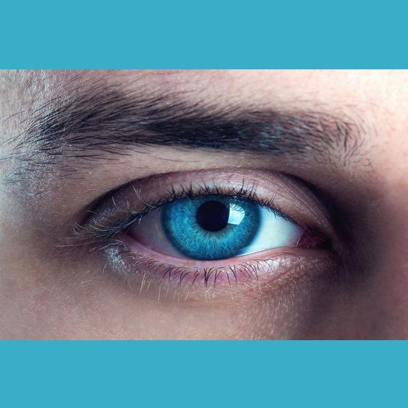 Men s Natural Ice Blue Eyes 12 Months Contact Lenses