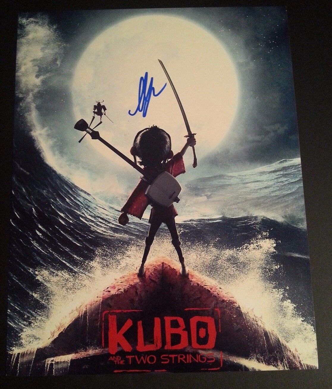 ART PARKINSON Authentic Hand-Signed Kubo and the Two Strings