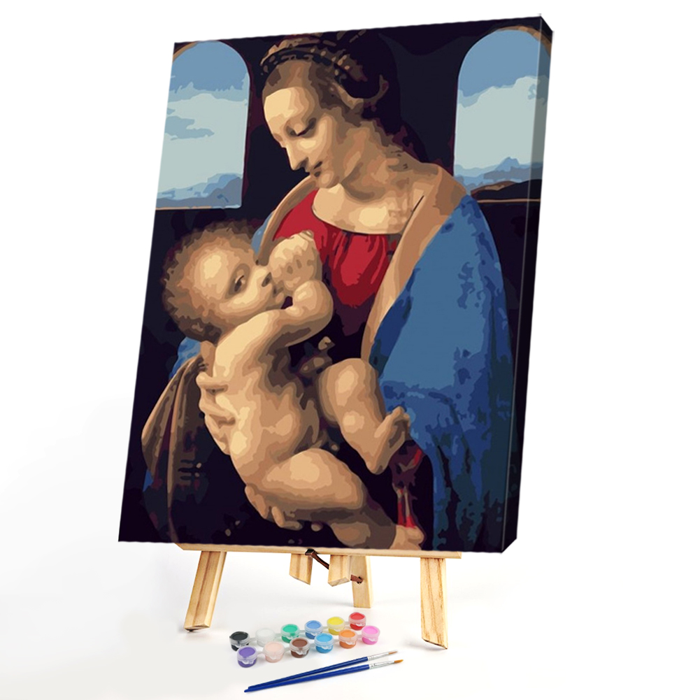 

40*50cm - Paint By Numbers - Nursing Woman, 501 Original