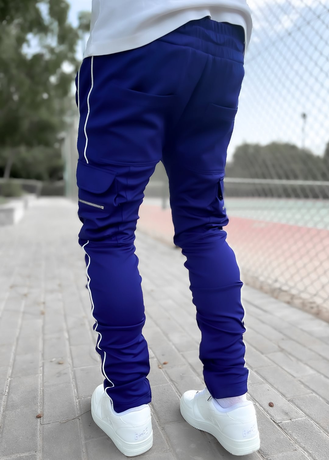 Royal Blue Overseaz Track Pants
