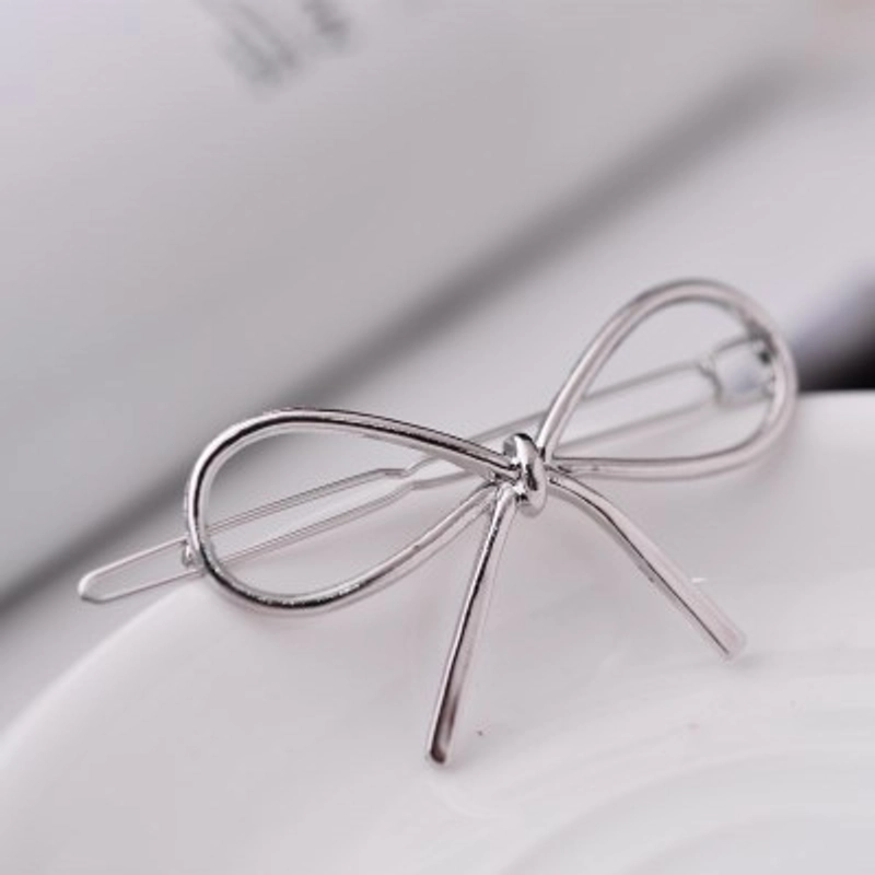 Minimalist Moon Alloy Plating Hair Clip 1 Piece