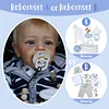 [This Is Lovely Baby] 20" Blond Hair Cloth Reborn Toddler Doll Boy With Two Teeth - RBBI-Myrebornbabydoll&reg; Myrebornbabydoll&reg;
