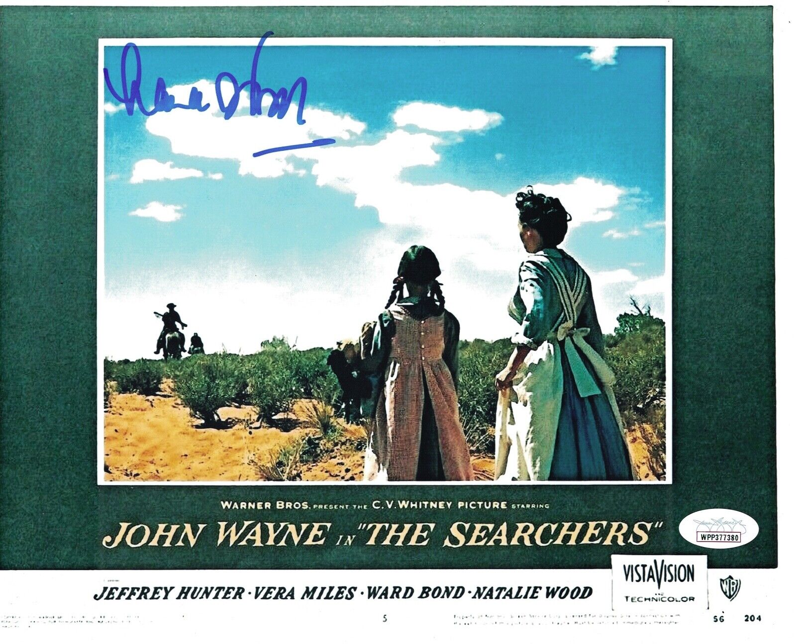 LANA WOOD Signed The Searchers WESTERN 8x10 Photo Poster painting In Person Autograph JSA COA