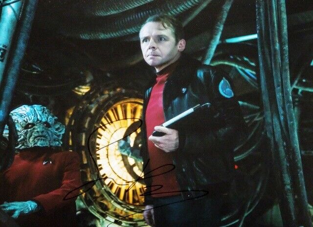 Simon Pegg Signed - Autographed Star Trek Beyond 8x10 inch Photo Poster painting